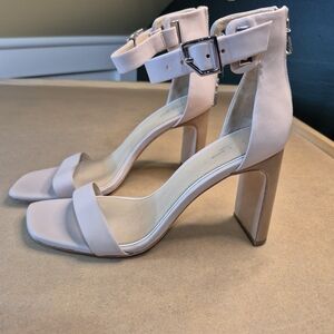 Women's Blush Ankle-Strap Block Heel Sandals